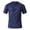 Dark Blue, variant on Men's Short Sleeve UPF 50+ Sun Protection Shirts Quick Dry Rashguard Swim Shirt SPF Workout Fishing Athletic T-Shirt