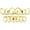 Gold 6 Teeth, variant on Zephyriana Hip Hop Grillz Teeth Caps Gold Silver 6/8 Teeth Top Bottom Set, Hollow Grillz for Men Women, Rapper Mouth Jewelry, Halloween Cosplay Accessories