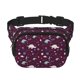 thumbnail image 1 of Balery Space Dinosaur Mochila Cinturón para Mujeres y Hombres, Bolsa de Cintura Impermeable de Doble Capa con Correa, 1 of 9