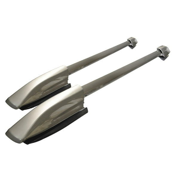 Ikon Motorsports Fits 08-11 Toyota Highlander OE Style Roof Rack Painted Gunmetal