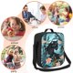 thumbnail image 5 of Balery Black Panther Floral Illustration Caja de Almuerzo y Bolsa de Almuerzo para Hombres y Mujeres, Bolsa de Almuerzo Reutilizable con Gran Capacidad, Bolsa de Almuerzo Aislada, 5 of 7