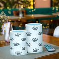 thumbnail image 3 of Yayeee Flameless Candles with Remote Flickering Battery Operated Multi Color Changing, Black Cartoon Cat Paw, 3 of 7