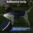 thumbnail image 6 of HQREA Dog Anxiety Vest with Hood Sleeveless Pet Shirt Calming Shirt Jacket for Large Dogs, 6 of 8