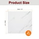 thumbnail image 2 of Uxcell 20Pcs Azulejos de Mármol Autoadhesivos, Paneles de Pared Impermeables para Salpicadero, Azulejos de Ducha Autoadhesivos de 11.81"x11.81" para Baño, Diseño Elegante en Blanco, 2 of 7