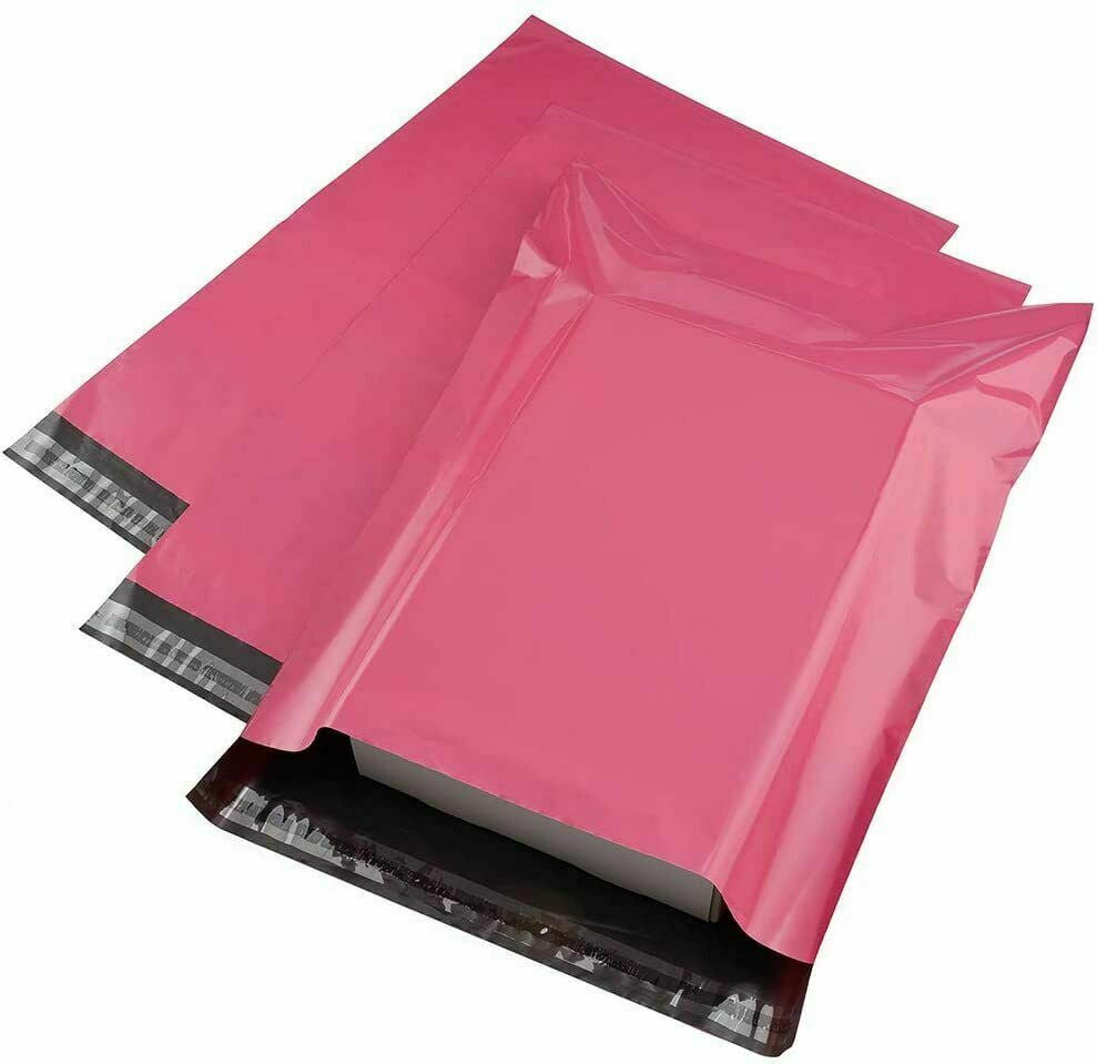 600 Bags 10x13 Pink Poly Envelopes Mailers Shipping Case 100 % Quality Bst 