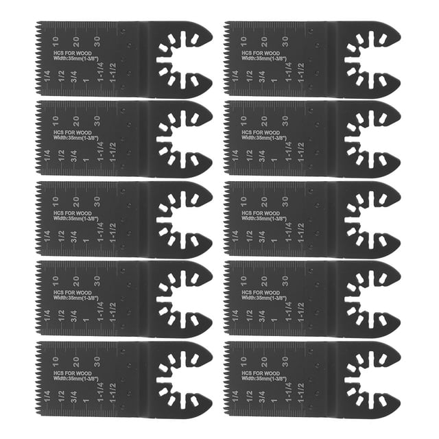 Oubit Oscillating Saw Blade,10pcs Oscillating Multi Tool Oscillating Saw Blade Multi Tool Saw Blade Finest Materials