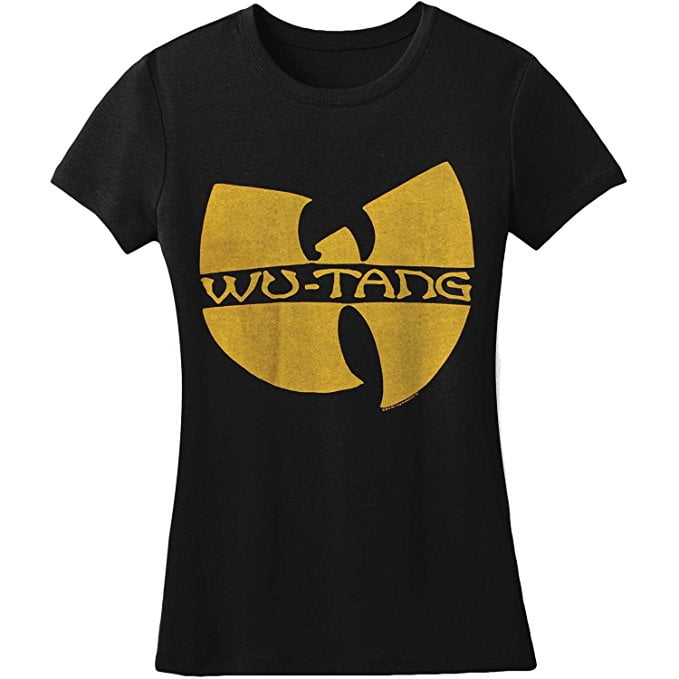 WU-TANG CLAN damen woman lady LOGO NEW T-SHIRT FRUIT OF THE LOOM