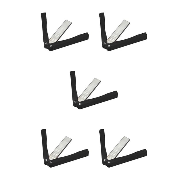 Inteprter Afilador de doble cara plegable piedra de afilar cocina Grindstone herramientas de molienda Gadgets accesorios regalos senderismo Type5 NO5
