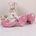 thumbnail image 5 of breaise Girl's Mary Jane Ballerina Ballet Flats Sparkle Wedding Party Flower Girl Princess Dress Shoes for Kids, 5 of 8