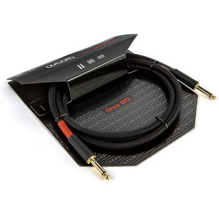 MXR Stealth Series Straight to Straight Instrument Cable 10 ft. Black