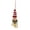 Red, variant on Ganz Snowman Mitten Ornament - One Ornament 4.75 Inch, Wool - Coal Eyes Carrot Nose Mx189834 Gold