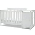 thumbnail image 4 of Delta Children Mason 6-in-1 Convertible Crib and Changer, Greenguard Gold Certified, Bianca White, 4 of 12