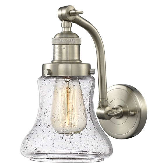 Innovations Lighting 515-1W Bellmont Bellmont 1 Light 12" Tall Bathroom Sconce - Nickel