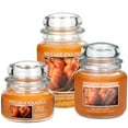 thumbnail image 2 of Village Candle Grande Bougie Parfumée en Pot d'Apothicaire, Citrouille Épicée, Orange, 21 Onces, 2 of 7