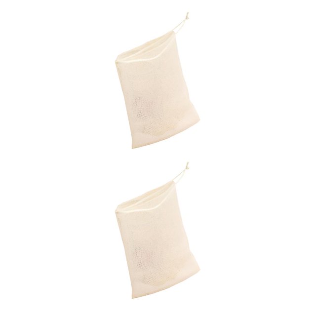 Naiovety Bolsa de malla de burbujas, bolsas de red de ahorro, bolsas de plástico hechas a mano para baño, soporte de almacenamiento con Type1 NO1