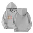 thumbnail image 2 of JUMEYU Toddler Girls Hoodie Sweatshirt Hoodies for Girls Long Tops Sleeve Girls Pullover Hoodies Teen Kids Sweatshirts Letter Clothes Girls 3T 4T (Grey,3-4 Years), 2 of 6
