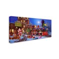 thumbnail image 2 of Trademark Fine Art 'Winter Wonderland' Canvas Art by Geno Peoples, 2 of 3
