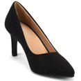 thumbnail image 4 of Tacones DOBOLIN para mujer, puntera puntiaguda, tacón de aguja, 7,5 cm, color negro, 4 of 8