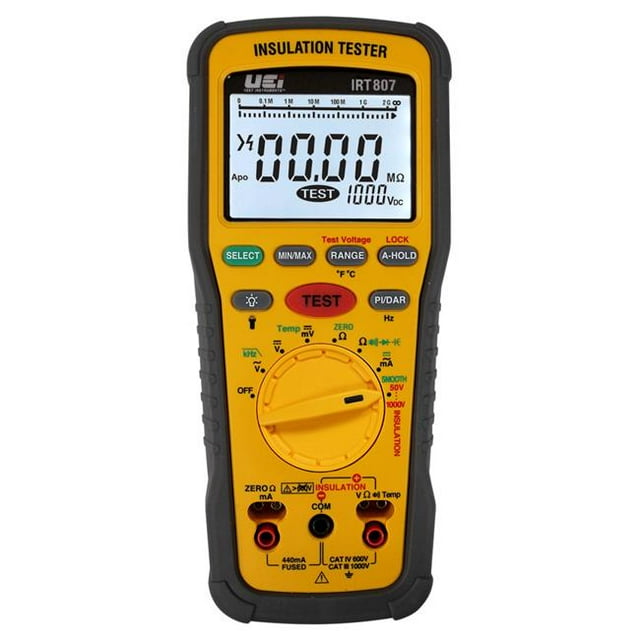 UEI Test Instruments IRT807 Professional Level Insulation Resistance Tester