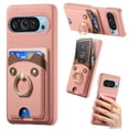 thumbnail image 1 of Case for FOXDOCK Google Pixel 9 Pro XL , Leather, Bear Ring, Card Holder, 1 of 4