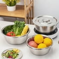thumbnail image 7 of Stainless Steel Basins,For Kitchen Mixing,Beating,Soup & Washing, 7 of 7