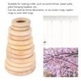 thumbnail image 3 of Wooden Rings, Premium Beech Wood, 6 Sizes, Without Paint, Wide Range Of Applications, Multipurpose Craft Decor, DIY, 3 of 8