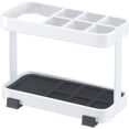 thumbnail image 3 of Home 6803 Soporte para cepillos de dientes y pasta de dientes para encimera de baño, talla única, negro, 3 of 4