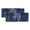 Blue, variant on Coconut Palm Tree Valances for Window 2 Pack, Coastal Tropical Botanical Weathered Blue Window Valance Curtains for Kitchen, Rod Pocket Short Curtains for Bathroom Bedroom Decor, 54" x 18"
