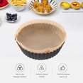 thumbnail image 3 of Juego De Almohadillas De Papel Para Freidora De Aire Sartenes de papel para freidora de aire Herramientas de cocina impermeables para hornear en familia Camping Barbacoa Sywqhk Libre de BPA, 3 of 9