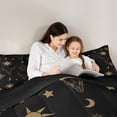 thumbnail image 4 of Manfei Retro Bull Skull 7 Pieces Bedding Comforter Set,Bohemian Tribal Exotic Full Bedding Set,Rustic Farmhouse Cabin Fitted Sheet Flat Sheet For Boys Kids,Breathable Home Decor Reversible, 4 of 8
