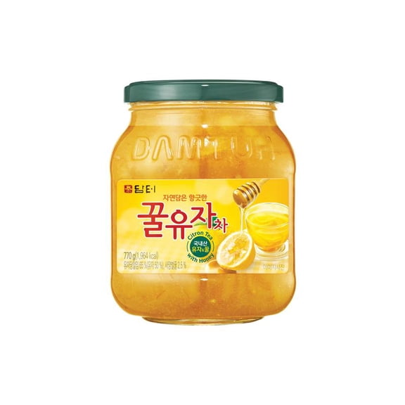 DAMTUH Korean Honey Citron (Yuja) Herbal Tea Marmalade – Caffeine-Free, 1.7 lbs (770g)