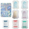 Travel RX - Travel Medicine Pack Medication Variety for Travel with Bag for Indigestion, Upset Stomach, Pain, Motion Sickness & More, Travel Essential Medicine Pack (5 Kit)