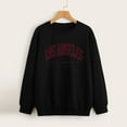 thumbnail image 2 of Vedolay Women's Pullover Sweatshirt 2023 Plus Size Pullover Top with Long Sleeves Black,S, 2 of 5