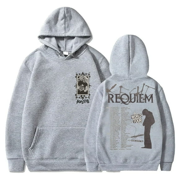 Keshi Requiem World Tour Logo Merch Hoodie New Printed Sweatshirt Men's And Women's Hip-Hop Clothing