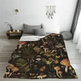 thumbnail image 5 of Retro Mushroom Blanket Gifts for Women Girls Kids Soft Warm Lightweight Cozy Fairy Forest Flowers Plants Throw Blankets for Bed Sofa Living Room Couch Home Decor 50"x40", 5 of 10