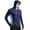 Navy&22#0408V, variant on Garbnen Ice Silk Sun Hoodie Mens UPF 50 Sun Protection Quick Dry Long Sleeve Rash Guard Men with Face Mask Cooling Summer Workout Men's Fishing Shirt with Thumb Holes