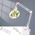 thumbnail image 1 of HLONK Embroidery Hoop Stand with 360° Rotatable Arm  3-in-1 Adjustable Clip Holder for Tablet and Mobile Phone  Multi-Purpose Metal Folding Bracket for Desk  Bed  and Kitchen Use - Fanta, 1 of 7