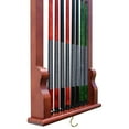 thumbnail image 3 of Hathaway Vintage Wall Billiard Pool Cue Rack, 3 of 3