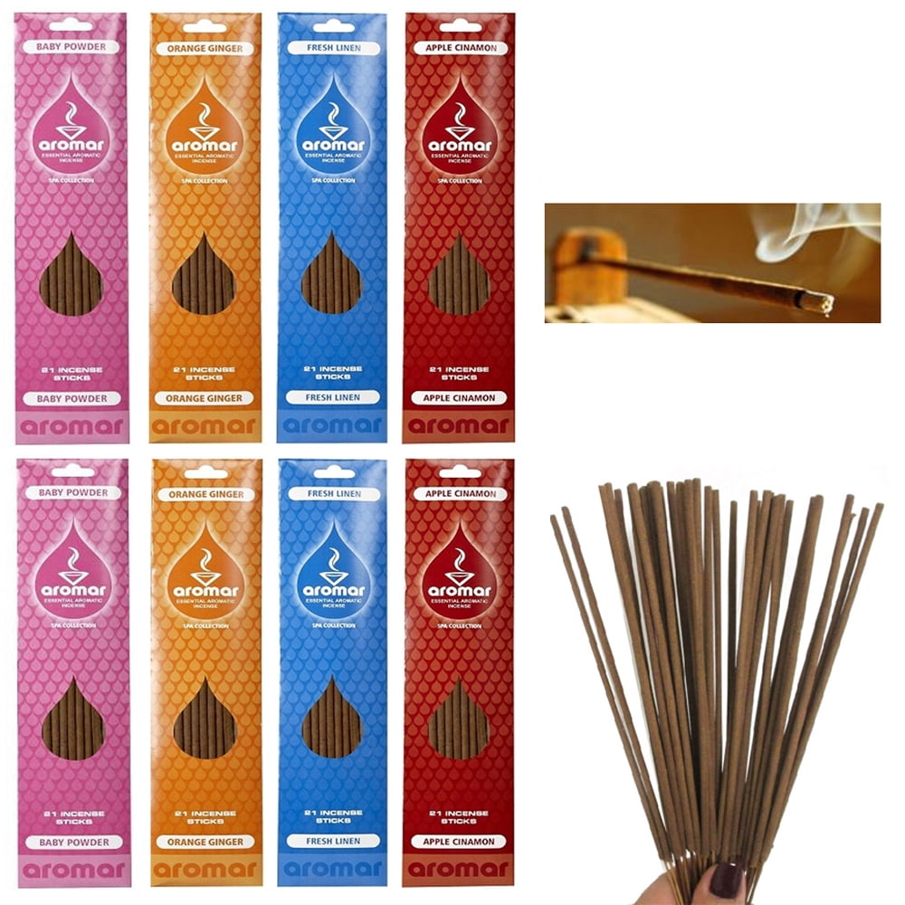 160 Incense Sticks Concentrated Scents Burning Fragrance Aroma Therapy