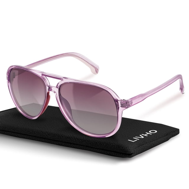 Lentes de Sol livho DK002 Aviador Retro Polarizados Proteccion UV400 Unisex