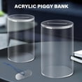 thumbnail image 6 of SDFGTstore Acrylic Cash Storage, Clear Piggy Banks for Easily Money Saving, Suitable for Various Setting Office Saving Pots, 6 of 9