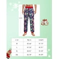 thumbnail image 6 of Mens Christmas Pajamas Pants Soft Pjs Bottom Holiday Pajama Pants With Pockets Sleep Lounge Pants Large, 6 of 12