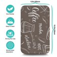 thumbnail image 5 of Premium Rubber-Backed Coffee Mat (19.5x12in) - Super Absorbent Diatom Mud Mat, Perfectly Designed for Coffee Makers & Espresso Machines, Coffee Drying Mat Keeping Countertops Immaculate, 5 of 7