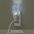 thumbnail image 5 of Salouo Blue Paisley Pattern Vintage for Night Lights Plug into Wall 1 Pack, 0.5W Plug in Night Light with Dusk-to-Dawn Light Sensor LED Nightlight for Bathroom, Adult, Hallway-EU, 5 of 7