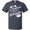 Navy Blue, variant on Inktastic Tis the Season to Tailgate with Helmets and Football T-Shirt