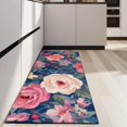 thumbnail image 4 of Pioneer Flower Floral Print Pattern Kitchen Rug Mat,Kitchen Runner Rugs Non Skid Washable,Decorative Kitchen Floor Mats for Kitchen,Sink,Laundry,17"X47", 4 of 5