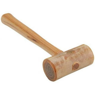 1 Rawhide Leather Mallet 2 Oz Jewelry Making Metal Forming Crafting Hammer  - HAM-0031 