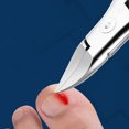 thumbnail image 3 of 1Set Reliable Cuticle Scissors Dead Skin Barb Trimming Scissor with Storage Bag, 3 of 8