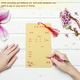 thumbnail image 2 of Carte d'Invitation Style Chinois Invitations de Mariage 10 Pcs 7.9X4.5In, 2 of 7