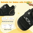 thumbnail image 4 of JOINFREE Baby Boy Girl Walking Shoes Infant Wide Breathable Sneakers Slip On Crib Shoes 12-18 Months, 4 of 8